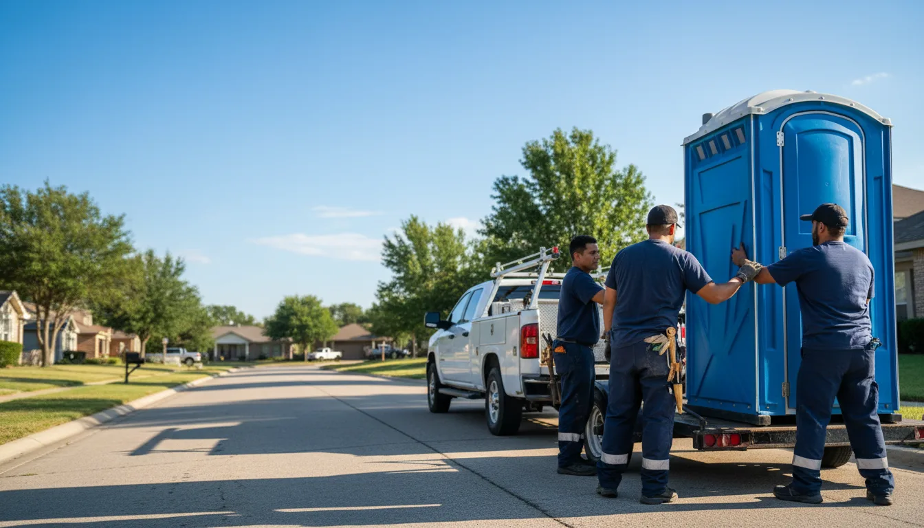 Portable Toilet Rental in Moyers, OK near me